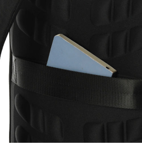 Back zippered pocket