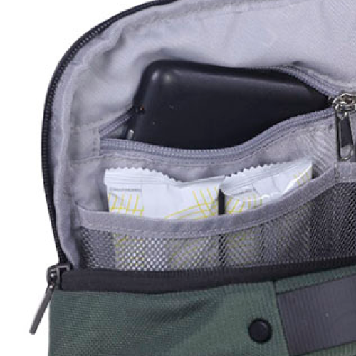 Zippered pocket